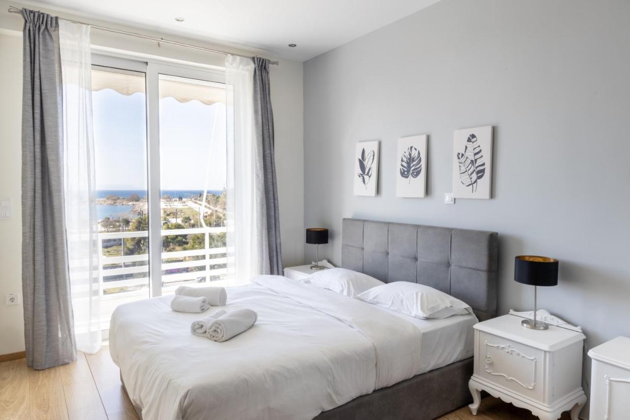 Modern Apt In Glyfada A Breath Away From The Sea - The View Atenas Exterior foto